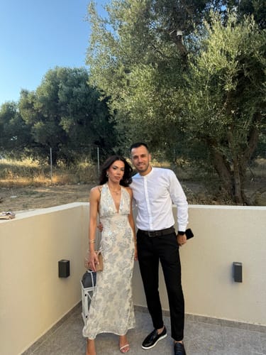 Customer photo review of Maxi Φόρεμα με Παγιέτες & Έξω Πλάτη