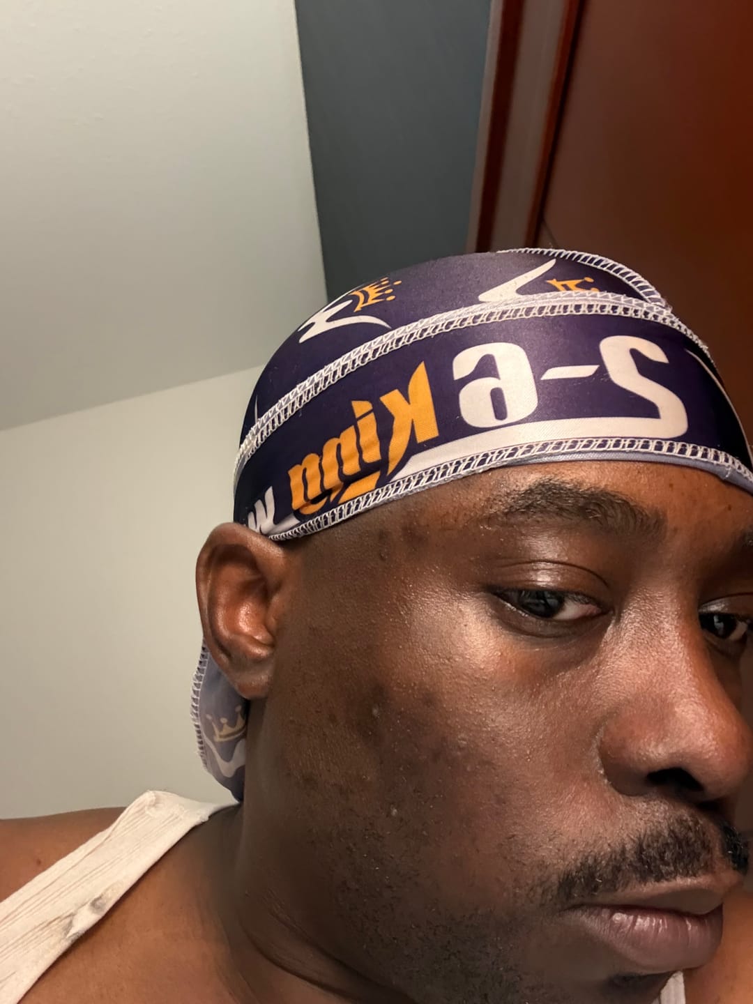 Customer photo review of Silk Durag for 360 Waves & Overnight Compression [All Variants]