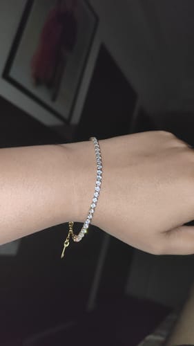 Customer photo review of Tennis Bracelet