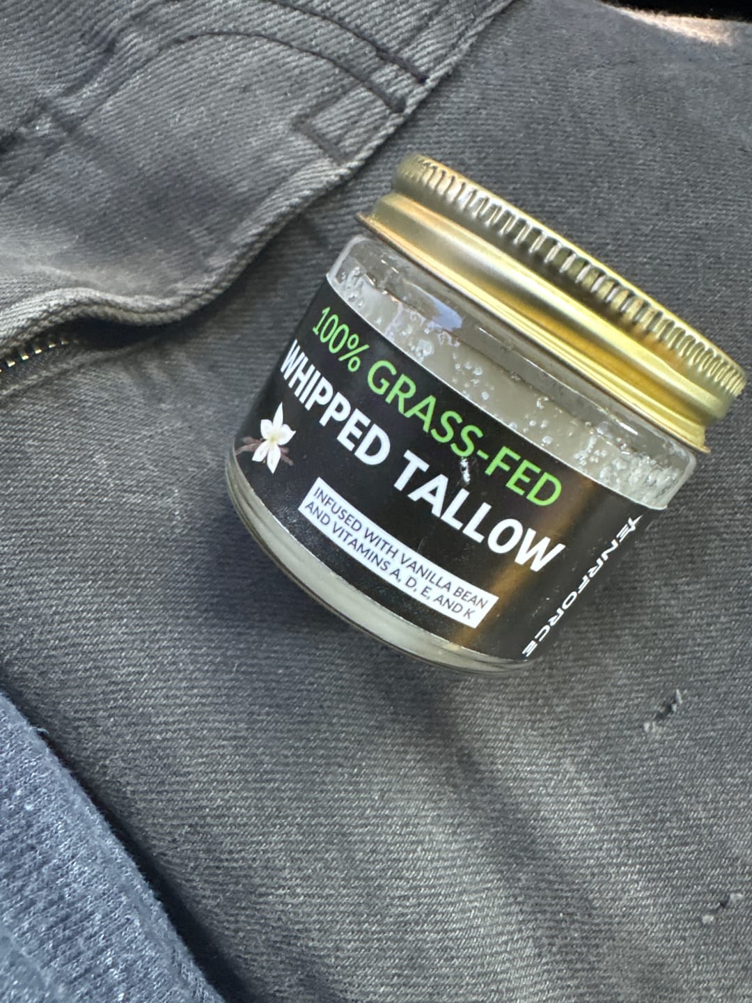 Customer photo review of 100% Grass-Fed Whipped Tallow