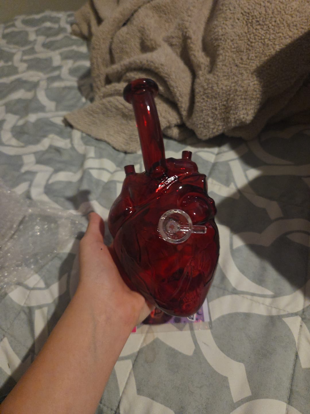 Customer photo review of ANATOMICAL HEART BONG