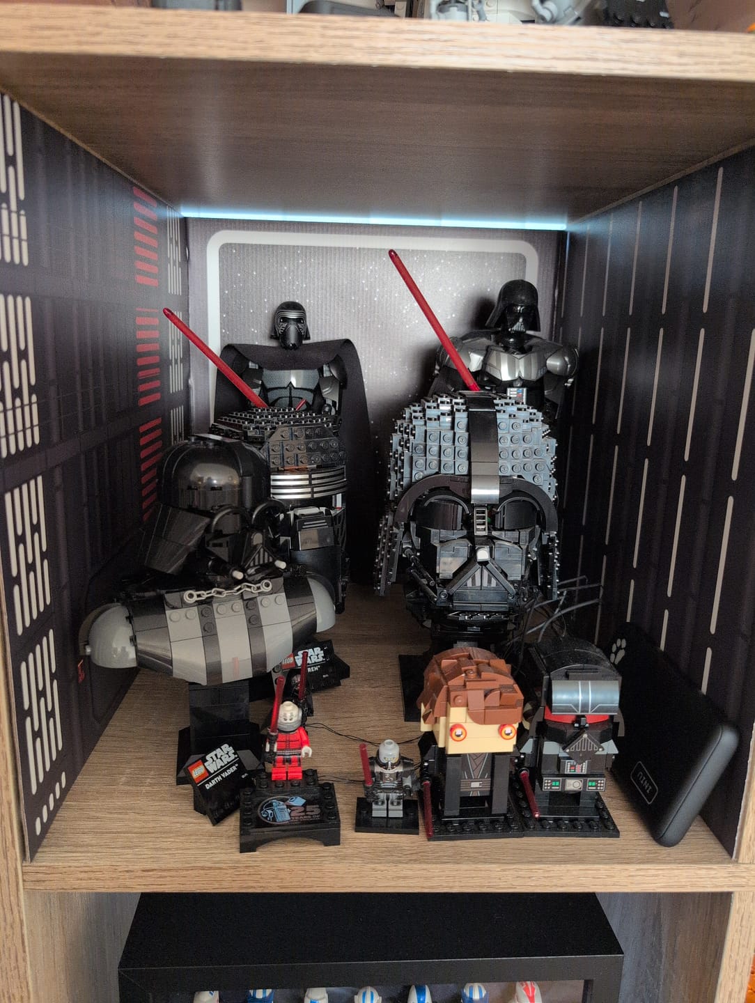 Customer photo review of Space Station Hangar & Space Adventure Sides for Ikea® Kallax