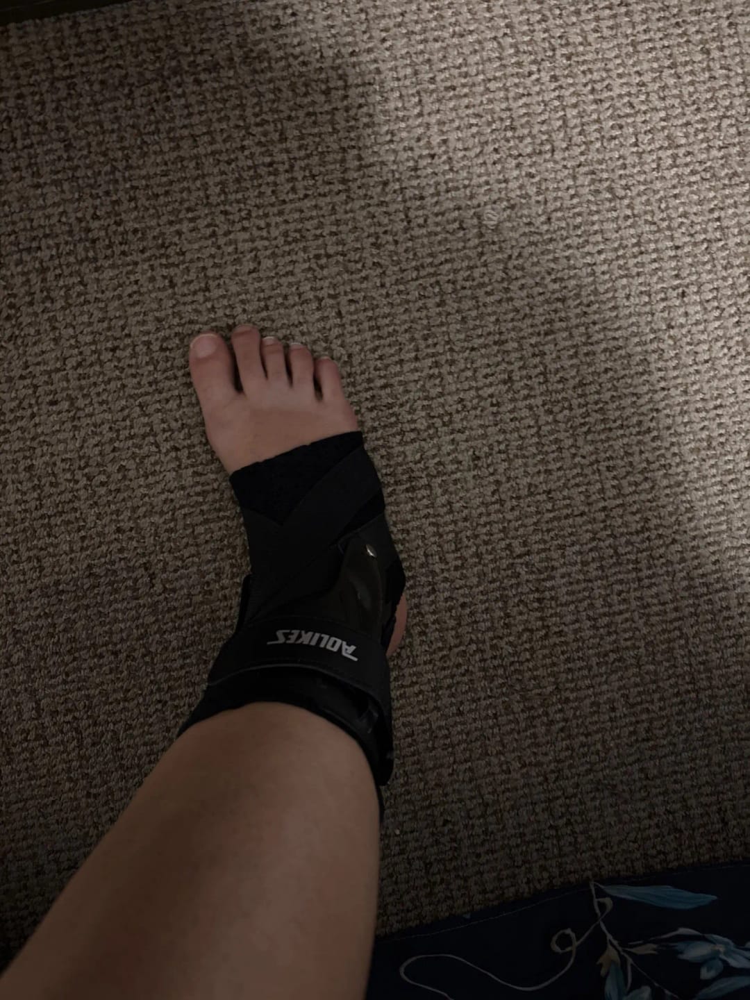 Customer photo review of Restora Plantar Fasciitis Relief Wrap