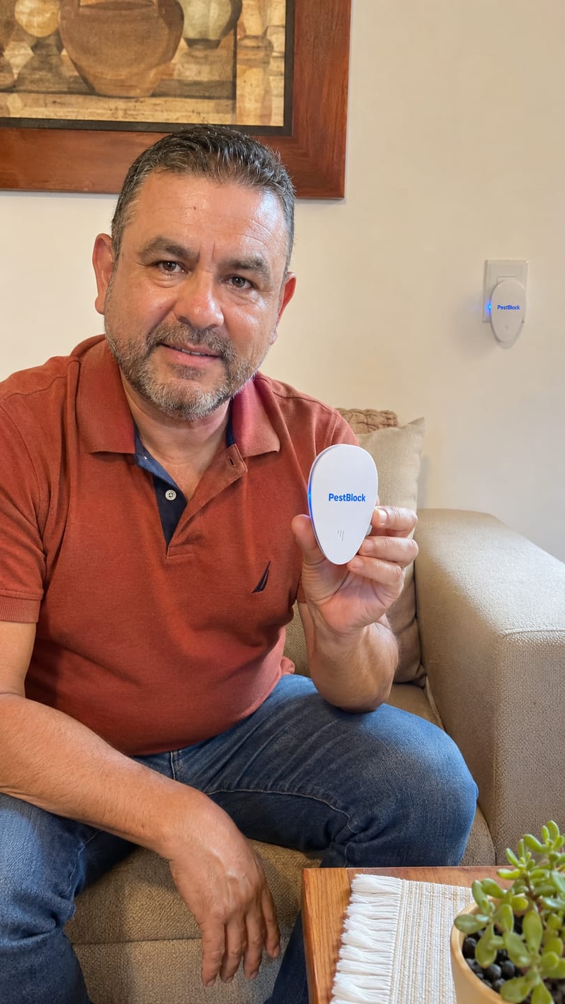Customer photo review of PestBlock™ Repelente de Plagas 2026 - Tecnología Adaptativa