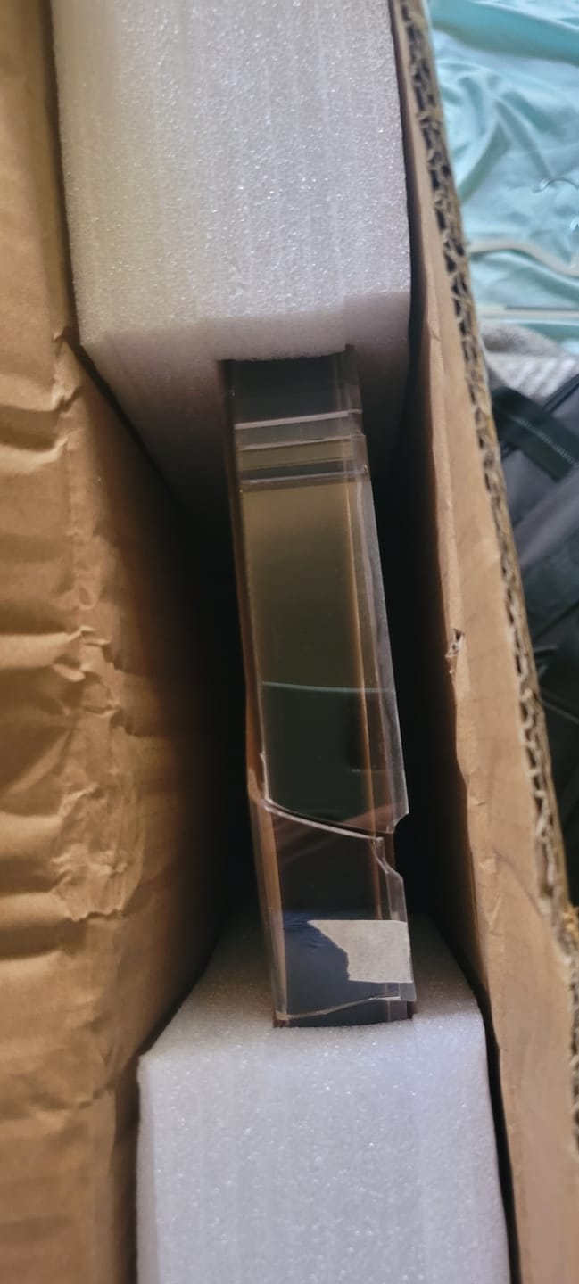 Customer photo review of Acrylic Transparent Cover | L2 17" Holographic Fan