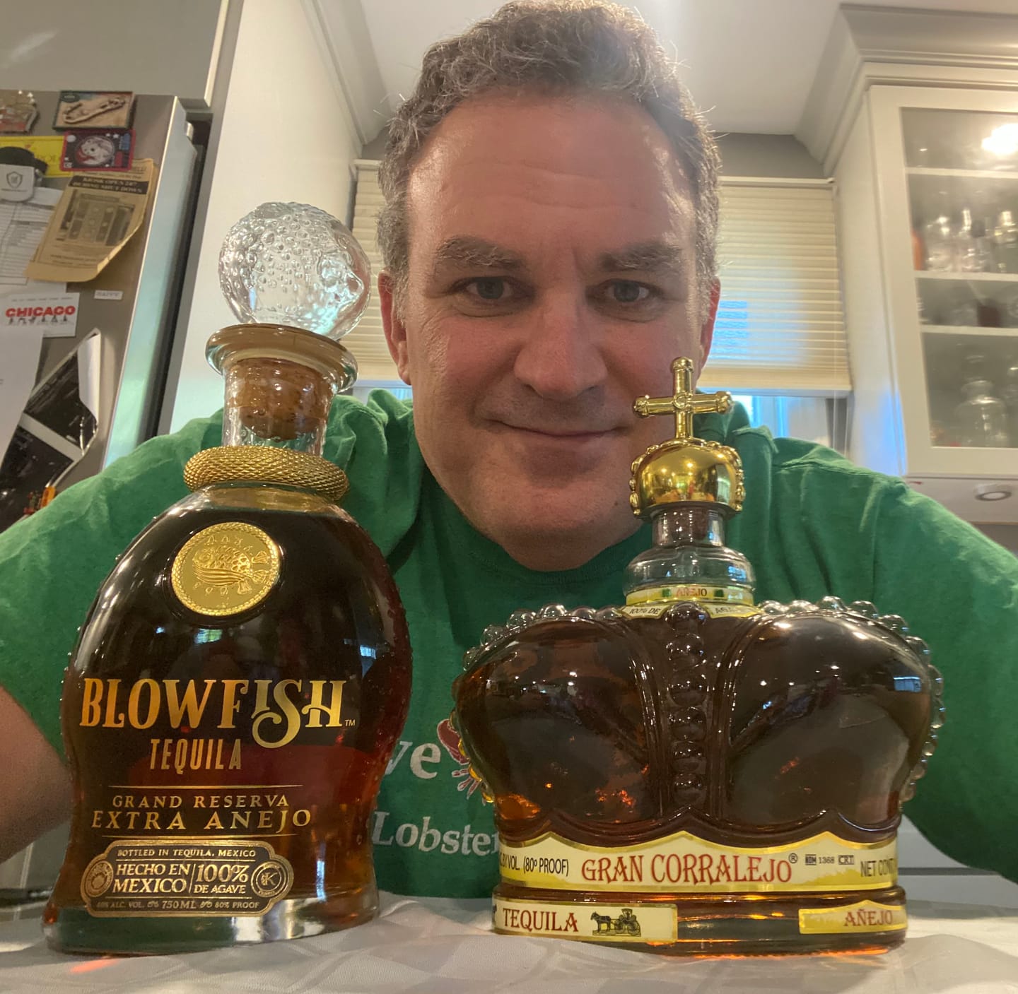 Customer photo review of Blowfish Extra Anejo Tequila