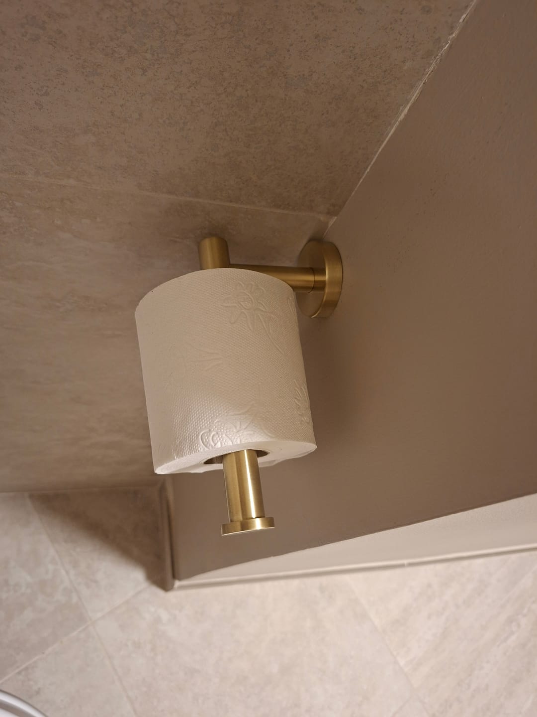 Customer photo review of Porte-serviettes or brossé lisse