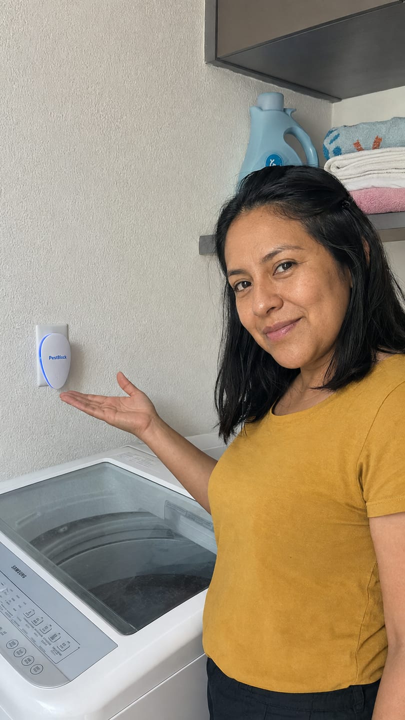 Customer photo review of PestBlock™ Repelente de Plagas 2026 - Tecnología Adaptativa