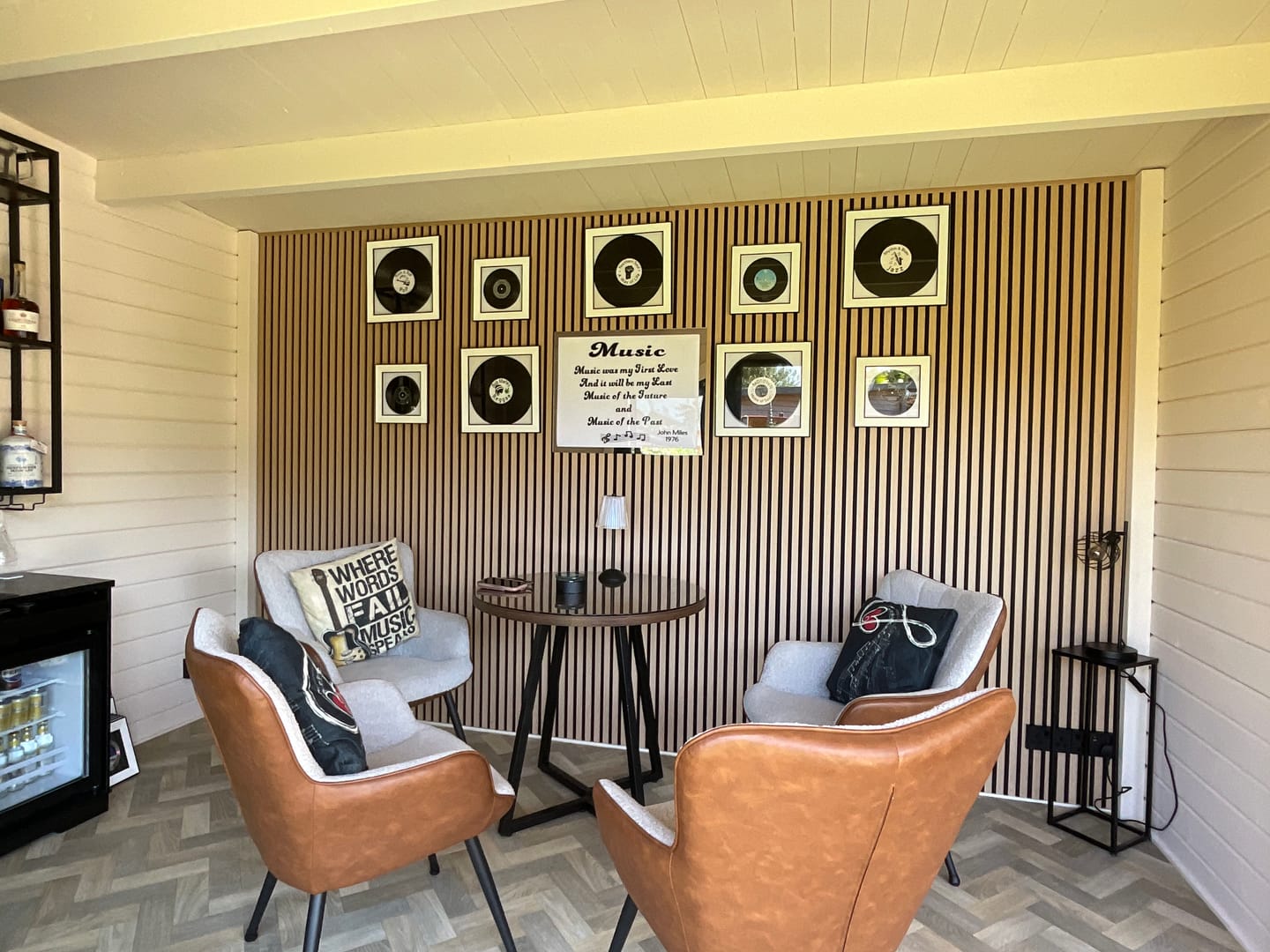 Customer photo review of Premium 3 Sided Wall Panels - 240cm x 60cm (Multiple Colours)
