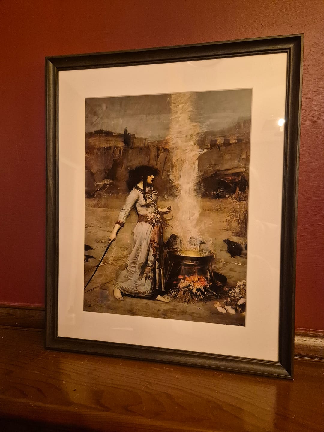 Customer photo review of The Magic Circle 1886 by John William Waterhouse