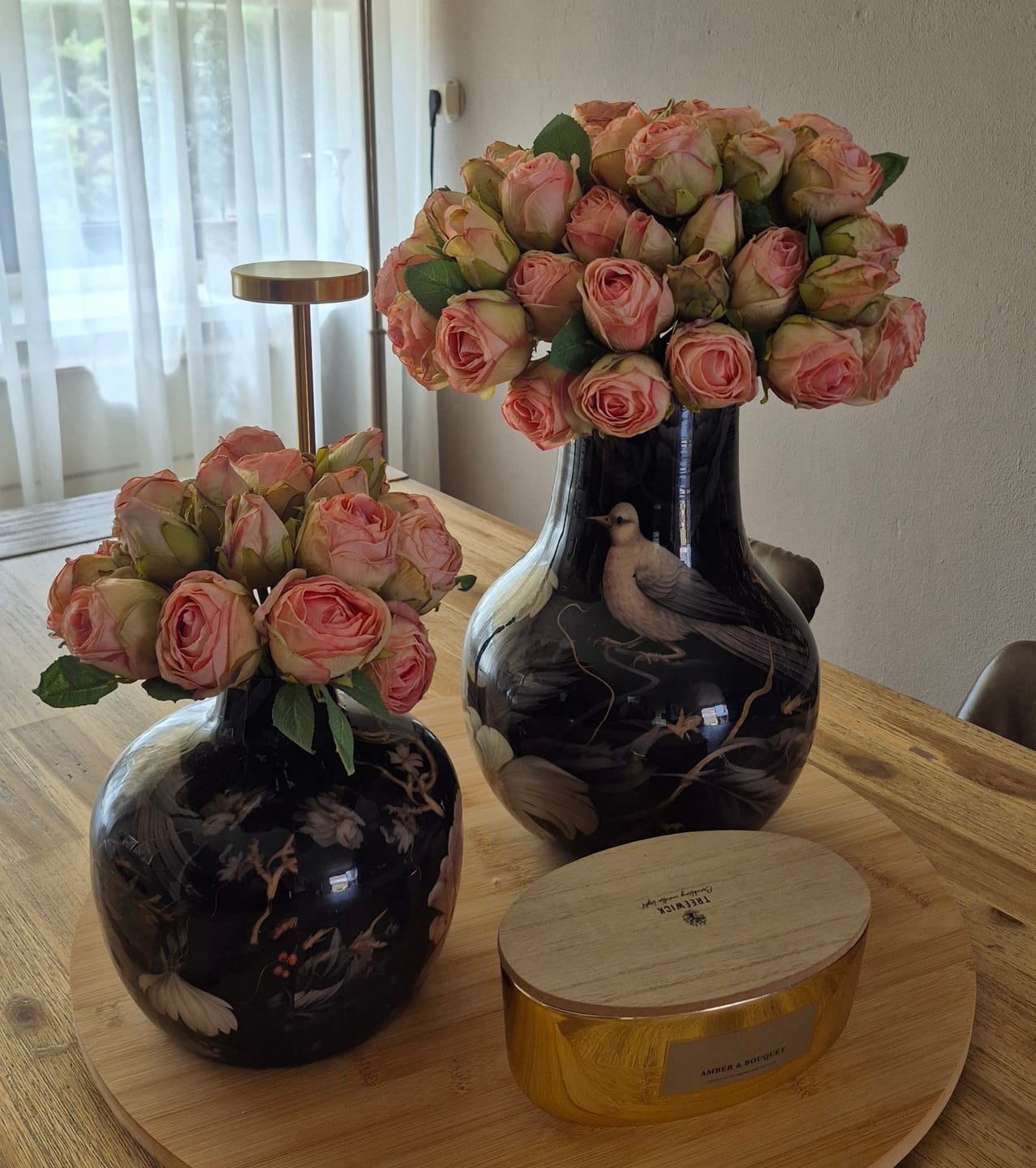 Customer photo review of Mini Rozen Boeket - Roze (20 rozen)