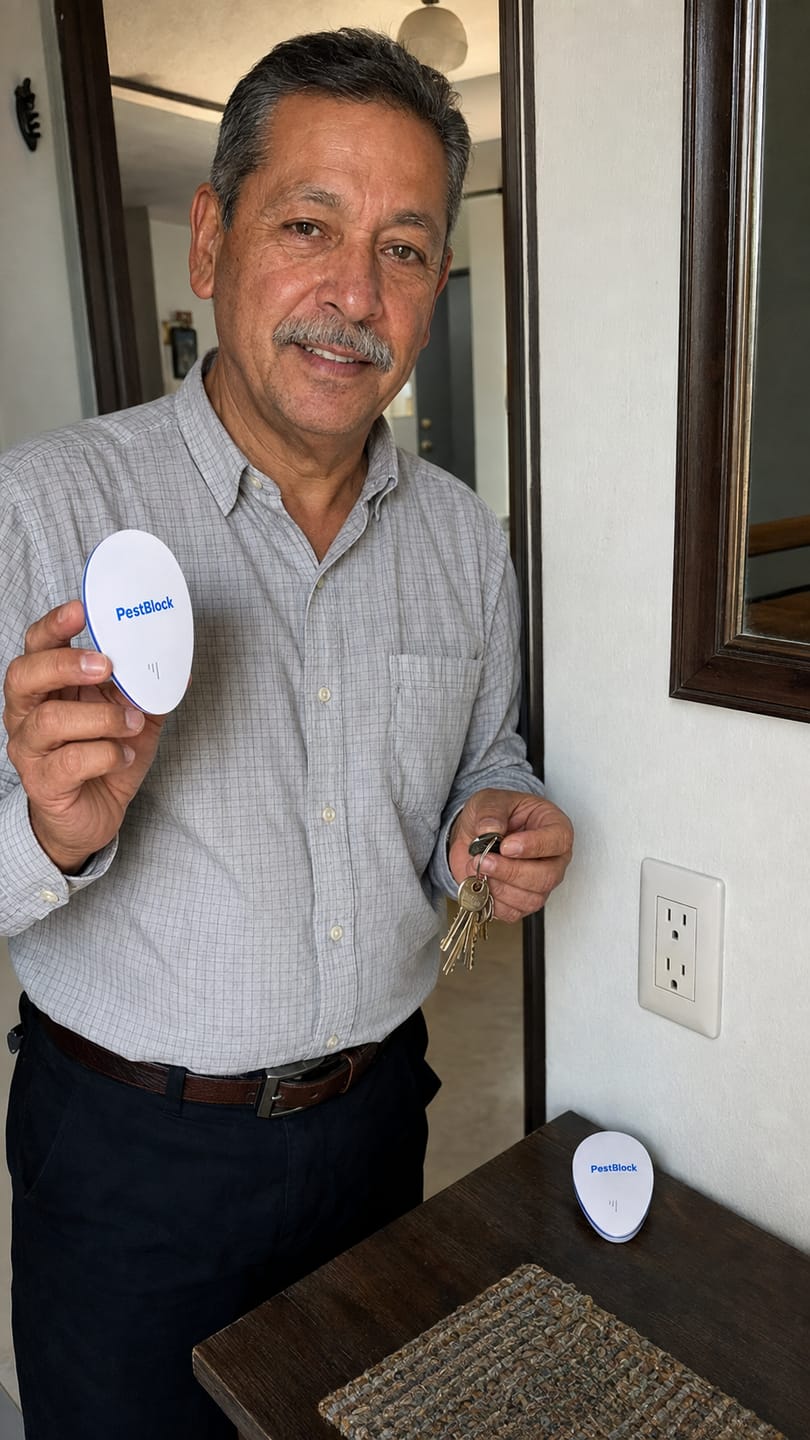 Customer photo review of PestBlock™ Repelente de Plagas 2026 - Tecnología Adaptativa