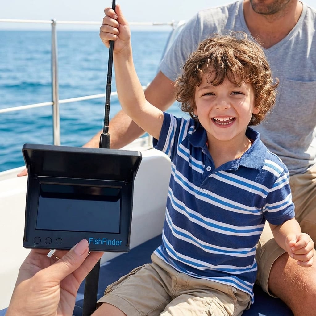 Customer photo review of Fishfinder – Undervanns fiskekamera