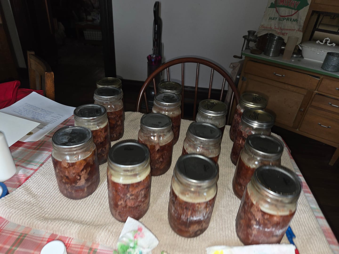 Customer photo review of THE TANKER™ 23 Quart Pressure Canner & Cooker by Denali