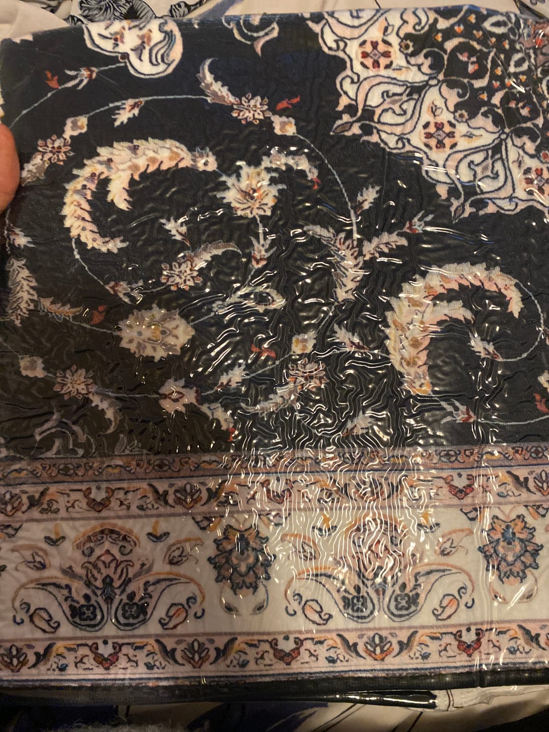 Customer photo review of Noorain Padded Prayer Mat