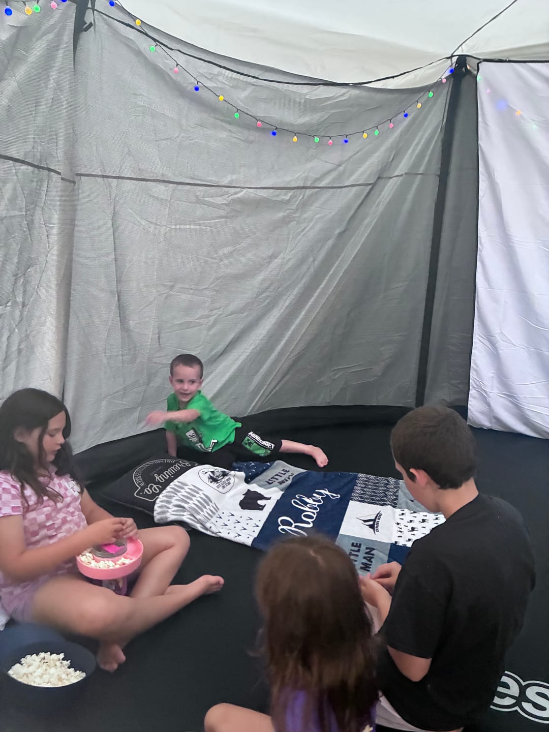 Customer photo review of Trampoline Tent for 14FT Trampoline