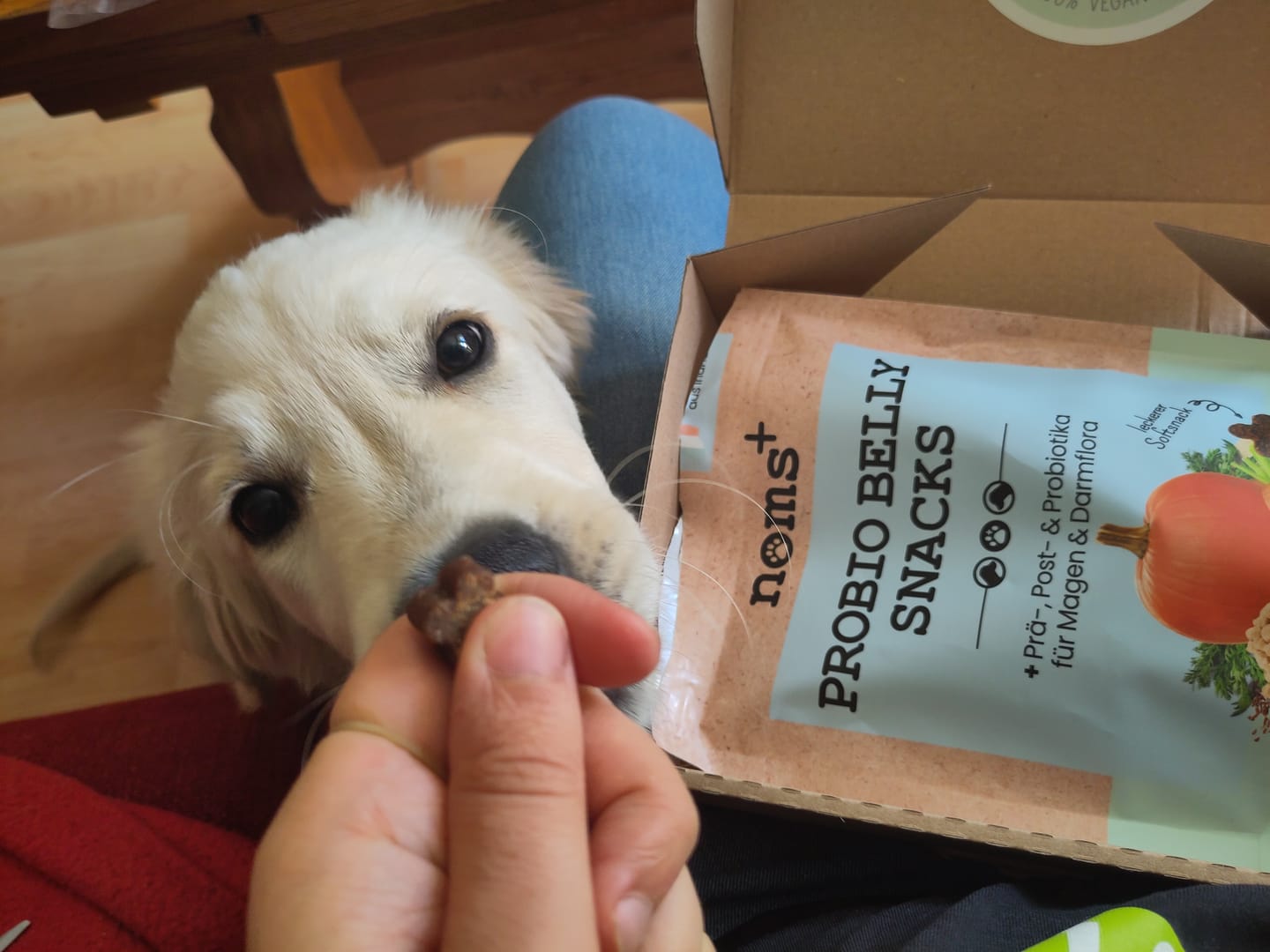 Customer photo review of Probio Belly Snacks für Hunde