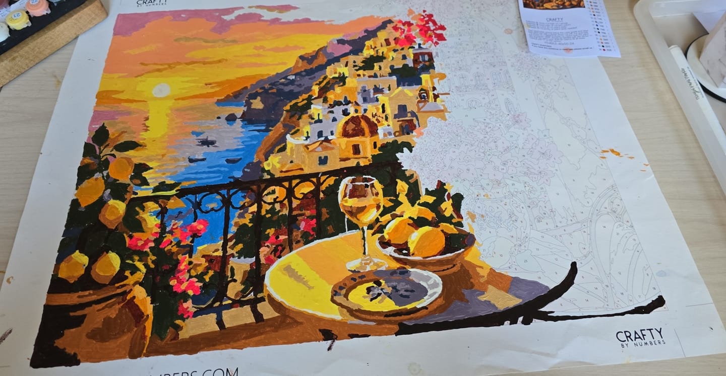 Customer photo review of Amalfi Sunset