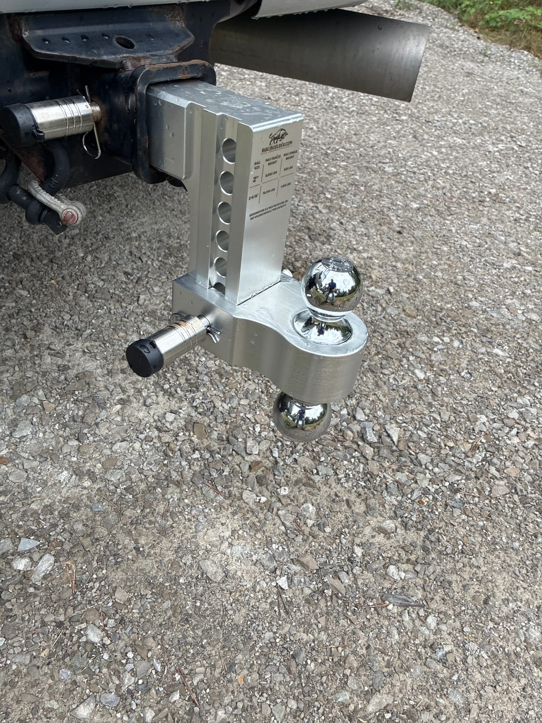 Customer photo review of BullBoulder Drop Hitch