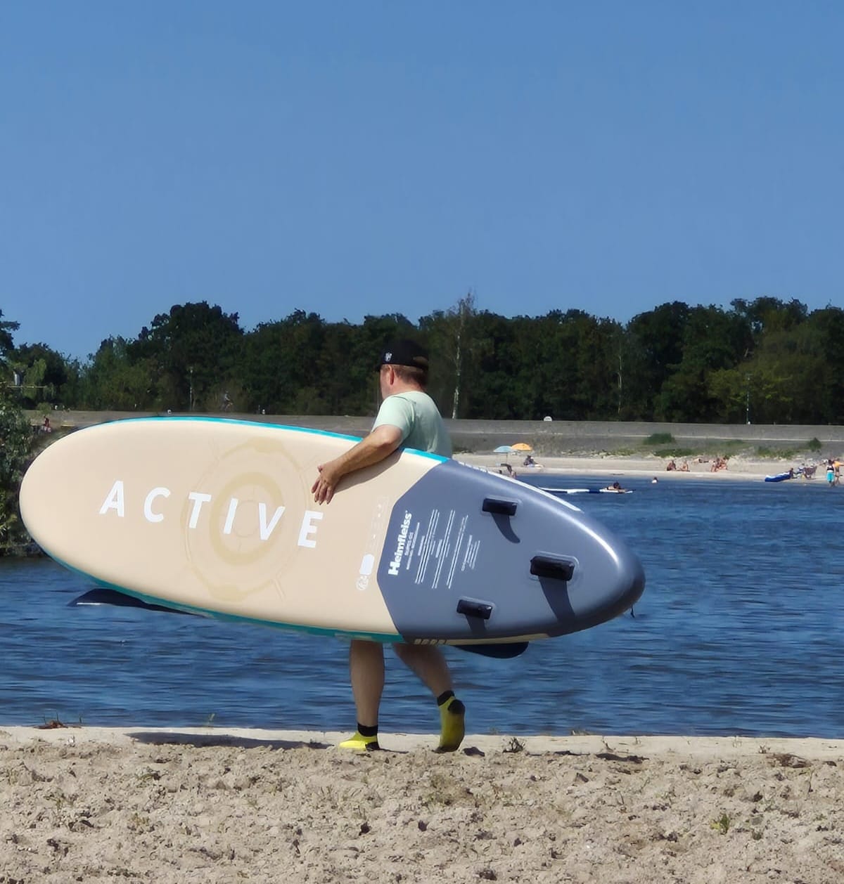 Customer photo review of Stand Up Paddling Board