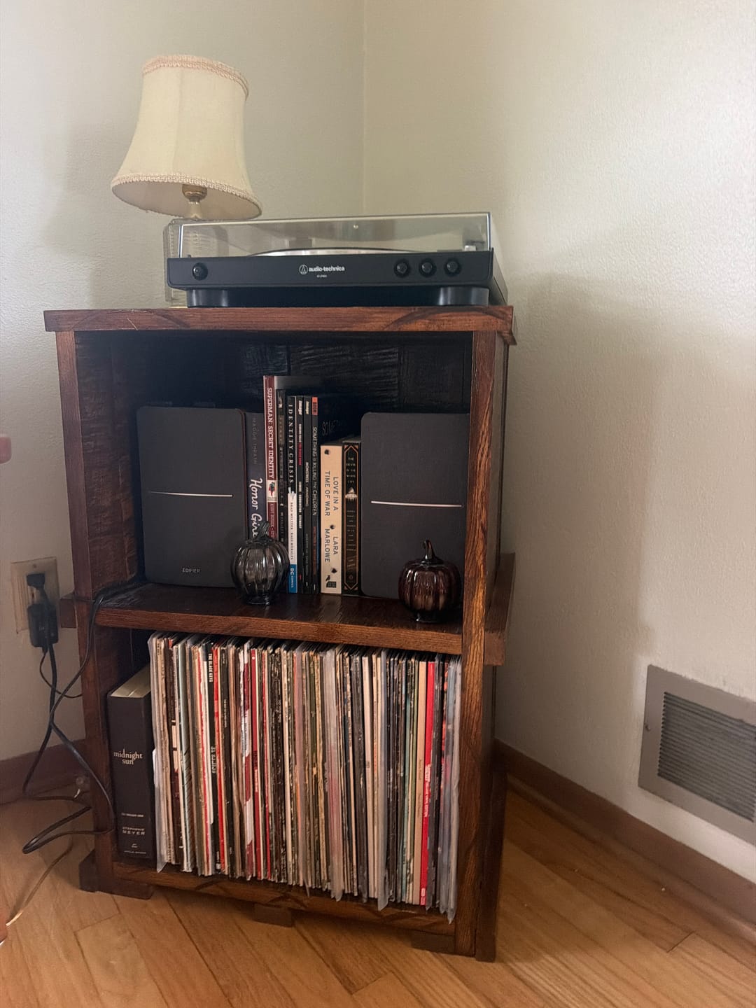 Customer photo review of R1280T Powered Bookshelf Speakers (Certified Refurbished)