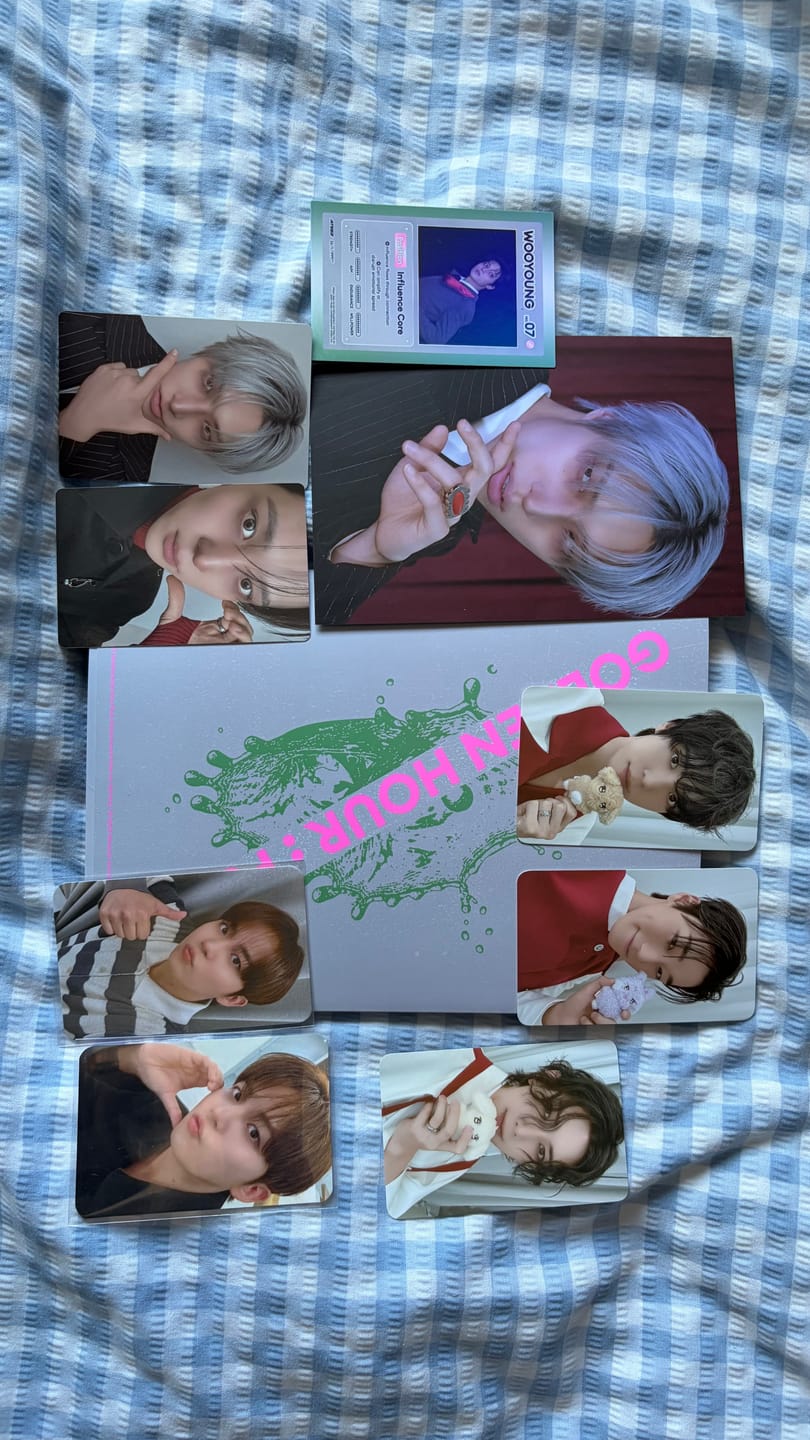 Customer photo review of [LUCKY DRAW] ATEEZ - 14TH MINI ALBUM - [GOLDEN HOUR : Part.5] (A/ DIARY/ Z Ver.)