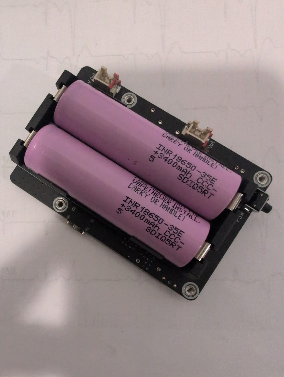 Customer photo review of Samsung 35E 18650 3500mAh 8A Battery