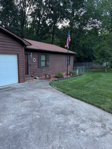 Customer photo review of 4' x 6' American Flag