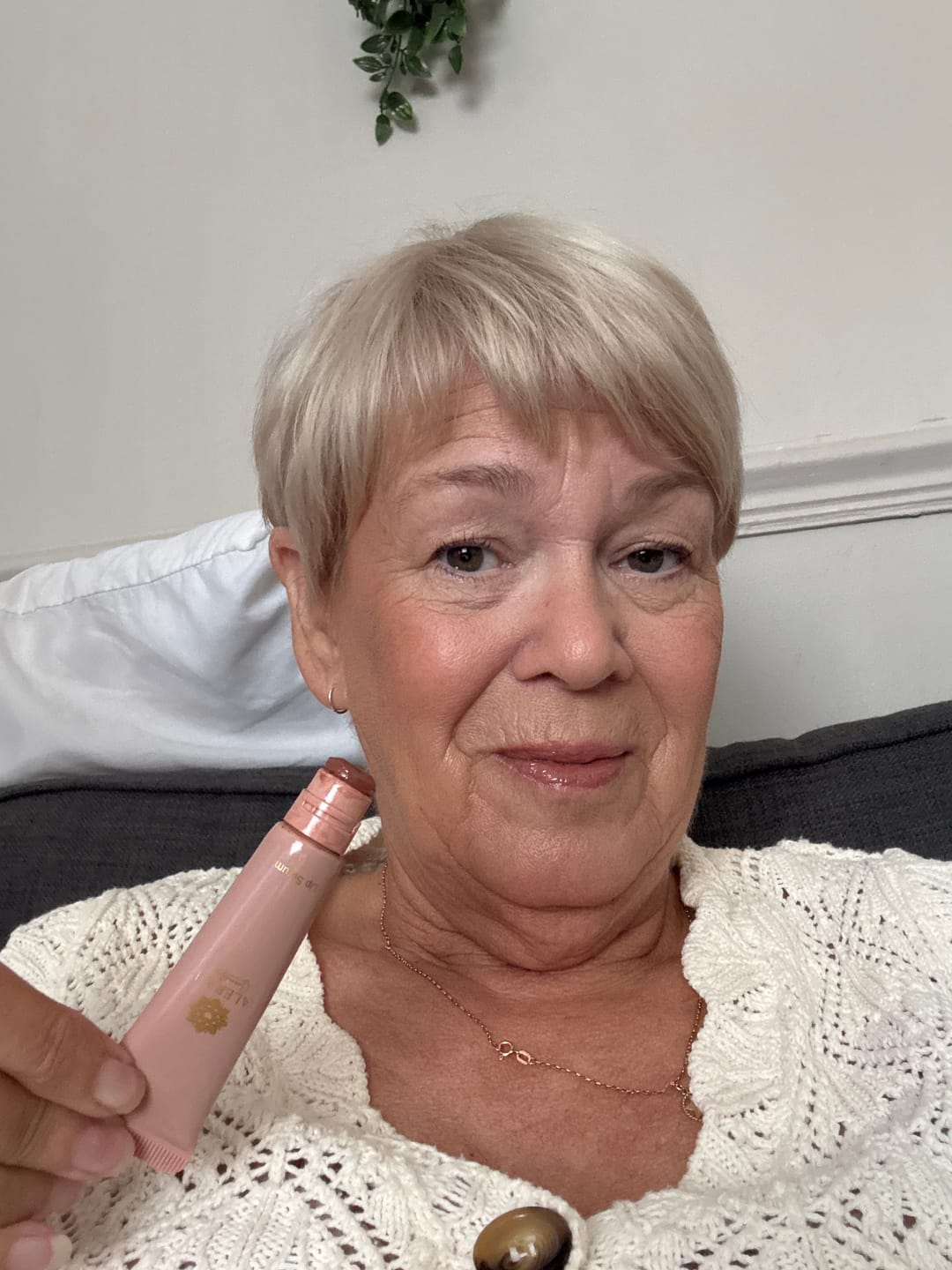 Customer photo review of Alerah Cosmetics Tinted Lip Glaze