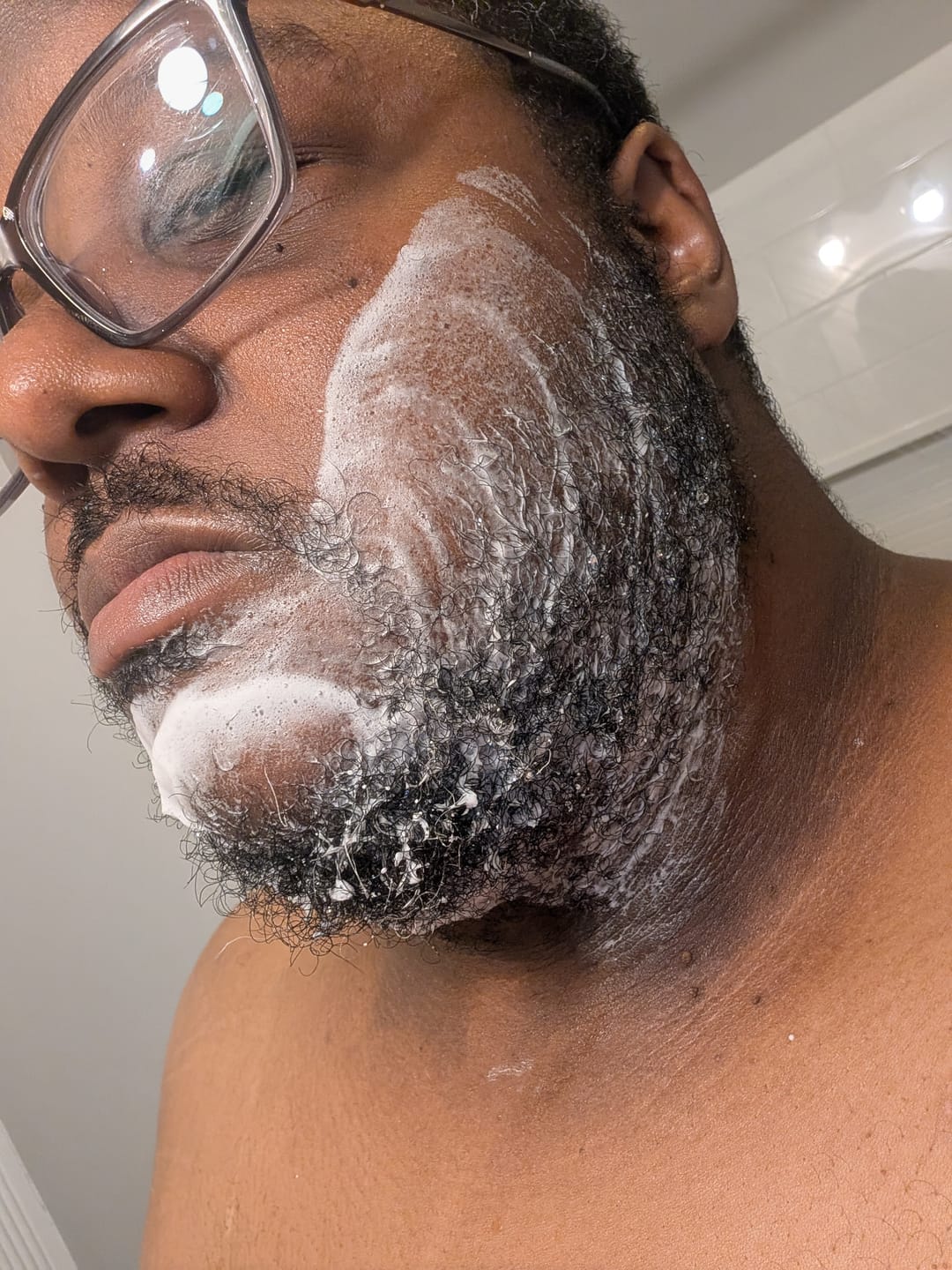 Customer photo review of Beard Shampoo