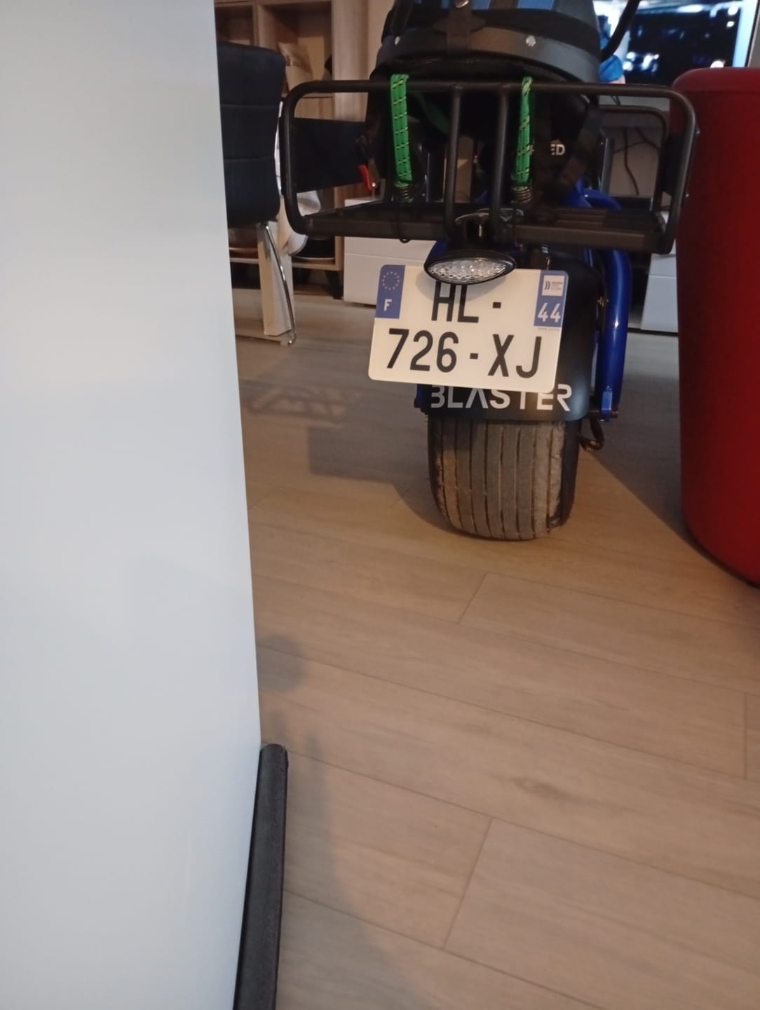 Customer photo review of Plaque d'immatriculation