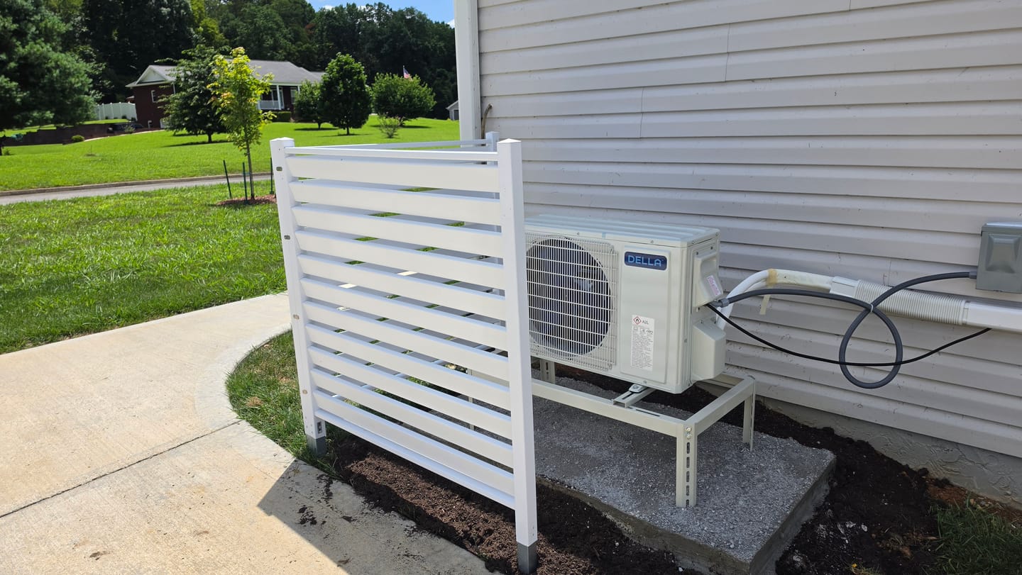 Customer photo review of DELLA Serena Series 18000 BTU 22 SEER2 Mini-Split Heat Pump AC - Up to 1000 Sq.Ft.