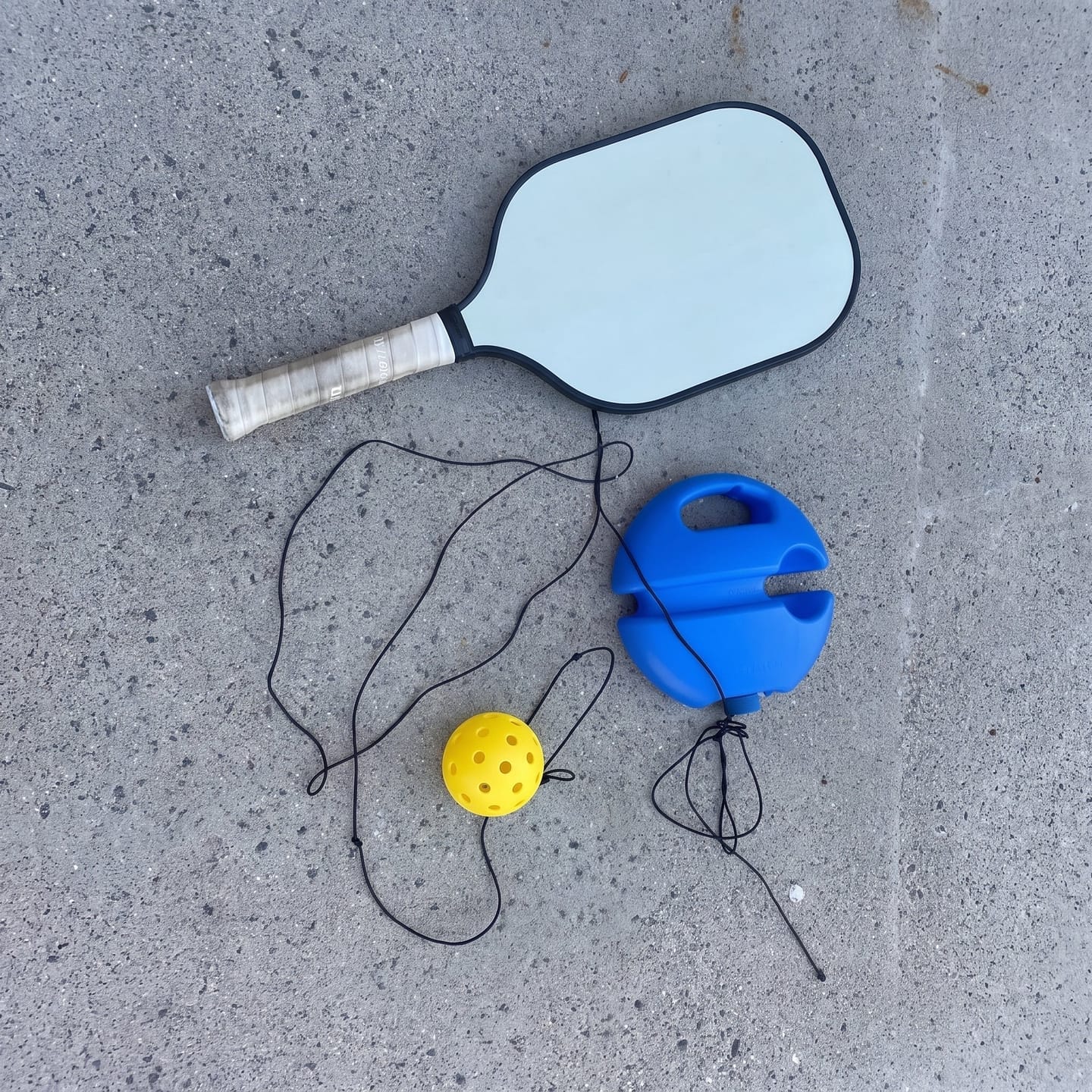 Customer photo review of Pickleballone™ Solo Trainer