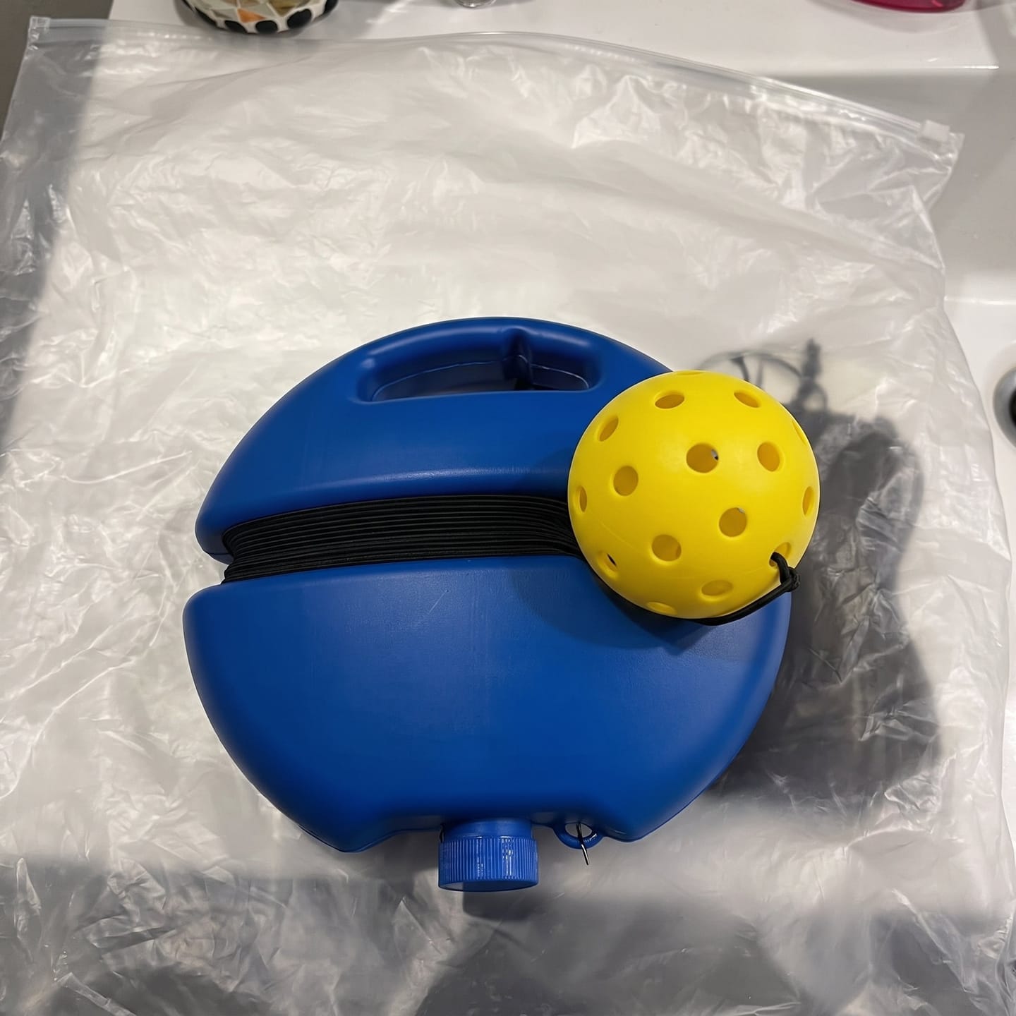 Customer photo review of Pickleballone™ Solo Trainer