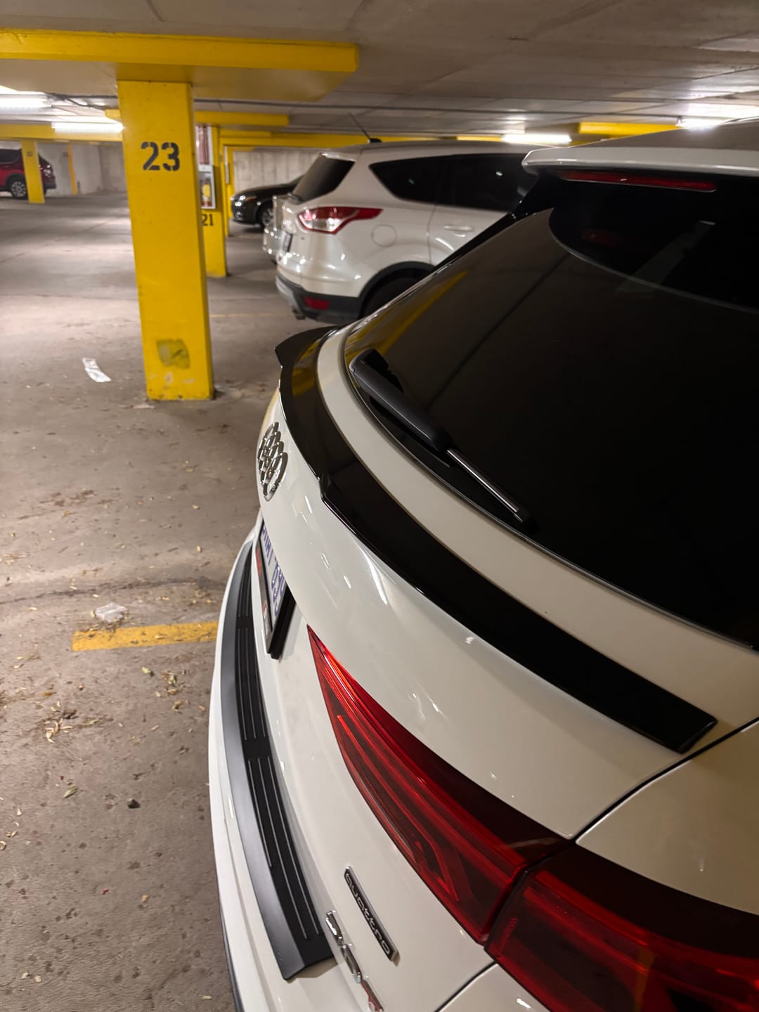 Customer photo review of OEM Style Middle Spoiler - 2019-2025 Audi Q3 / SQ3 / RSQ3 F3 Sportback