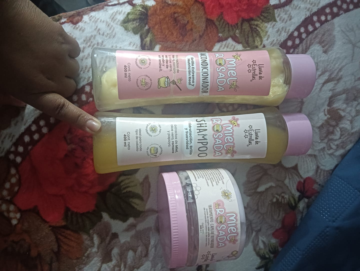 Customer photo review of LINEA MIEL ROSADA