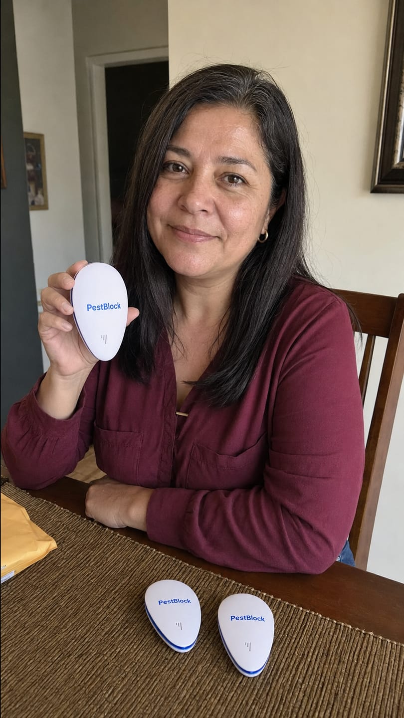 Customer photo review of PestBlock™ Repelente de Plagas 2026 - Tecnología Adaptativa