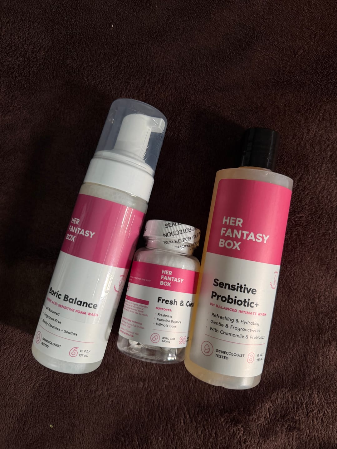 Customer photo review of Sensitive Probiotic+ pH Balanced Feminine Wash