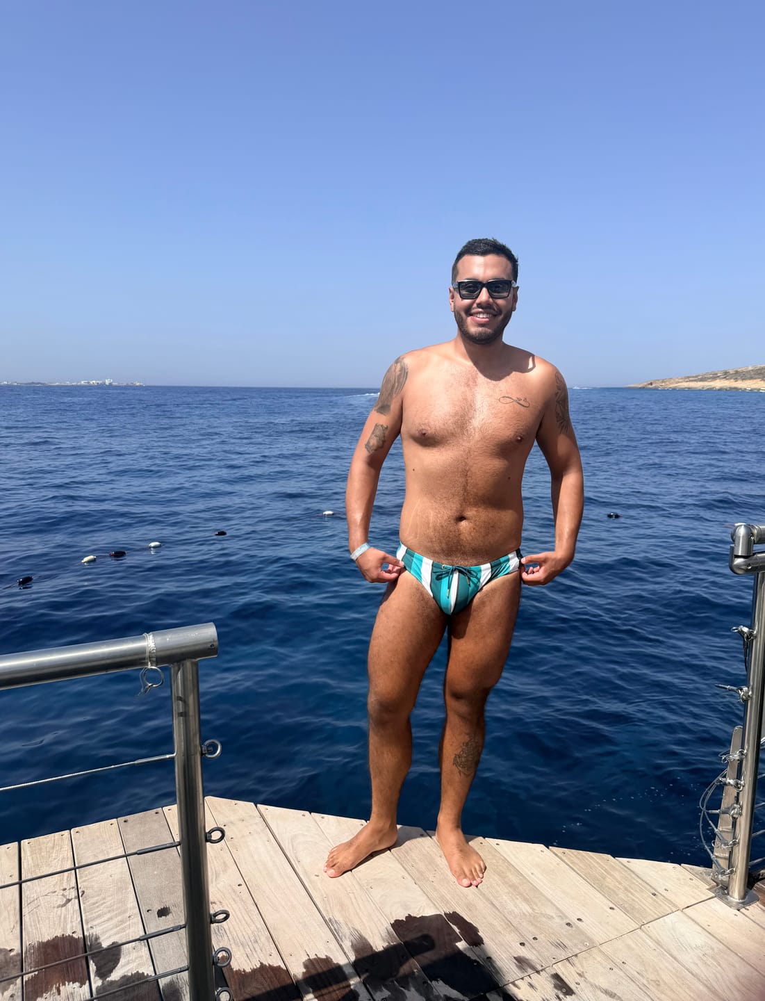 Customer photo review of Zoro Brief -Enhancing Swim Brief
