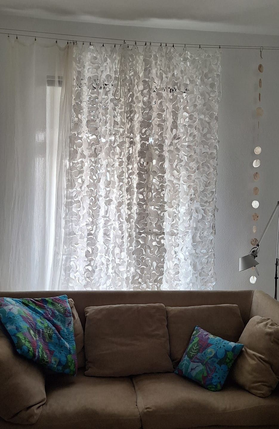 Customer photo review of Tarnnetz Weiß