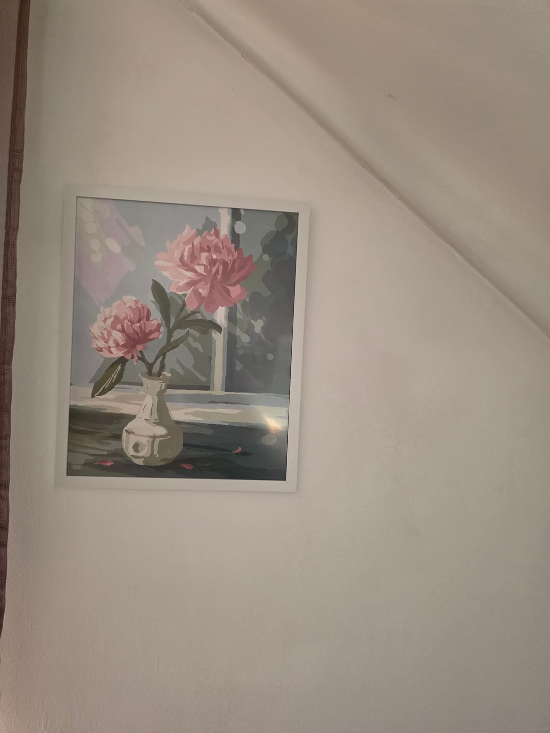Customer photo review of Malen nach Zahlen - Blume im Wasserglas