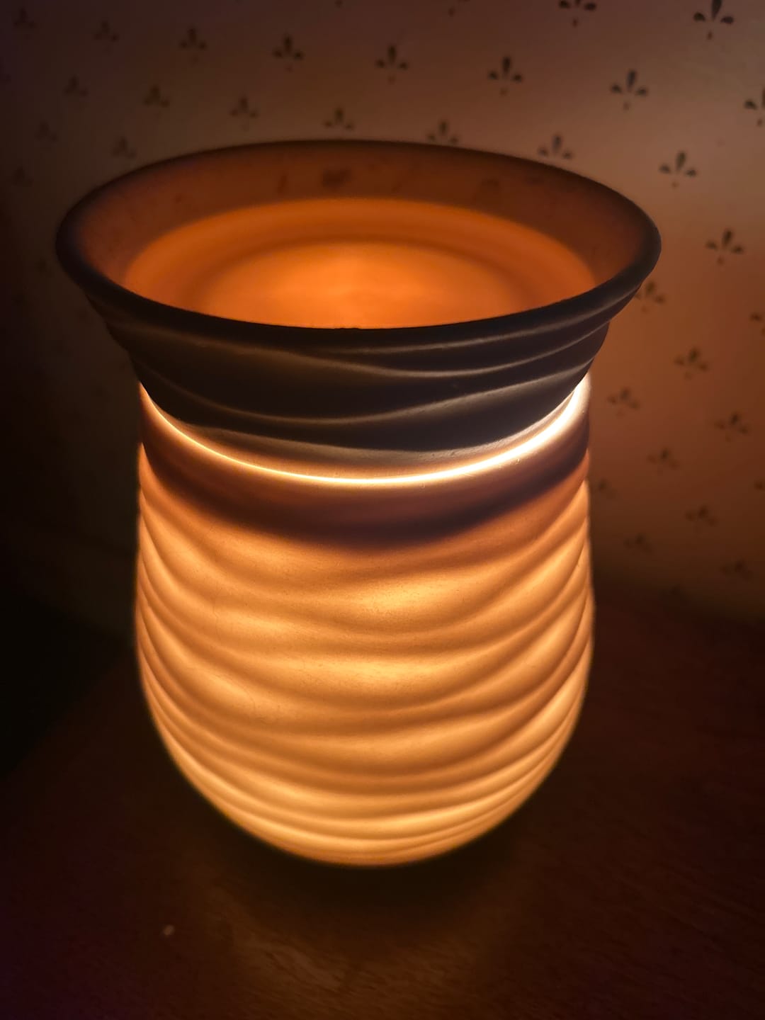 Customer photo review of Bourbon & Coconut Wax Melt