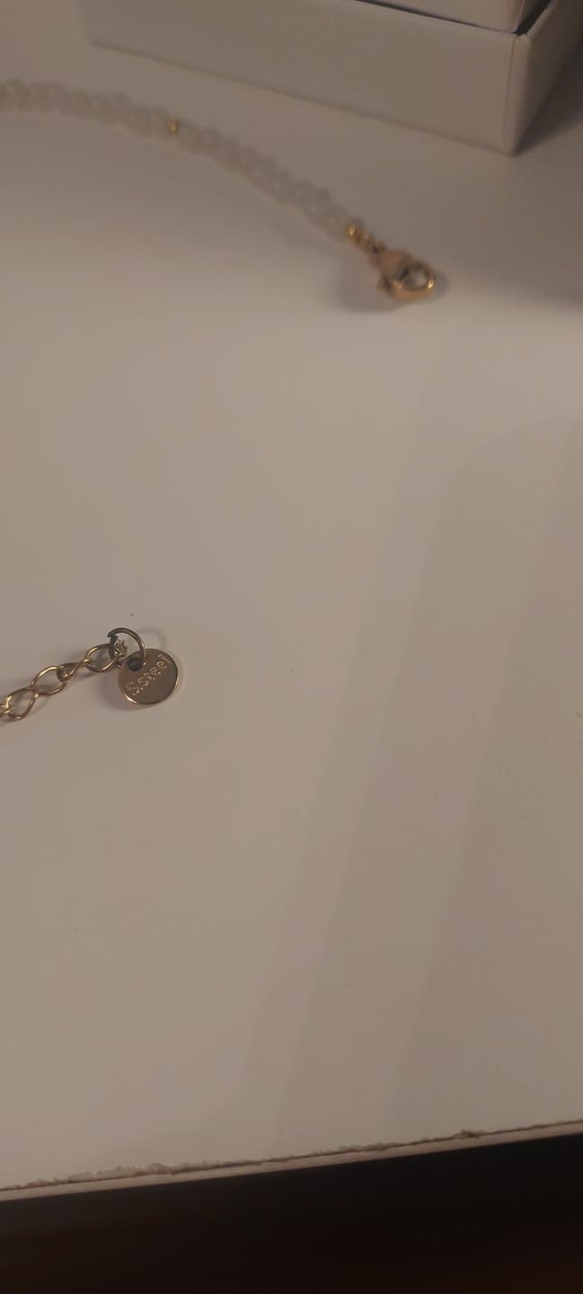 Customer photo review of Mondstein Perlenarmband