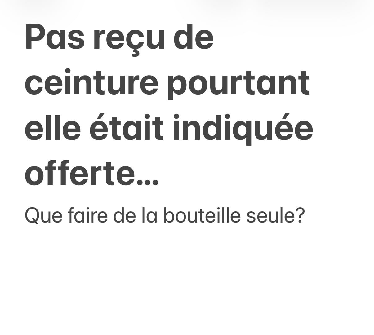 Customer photo review of ORELINA PACK DETOX À L'HUILE DE RICIN
