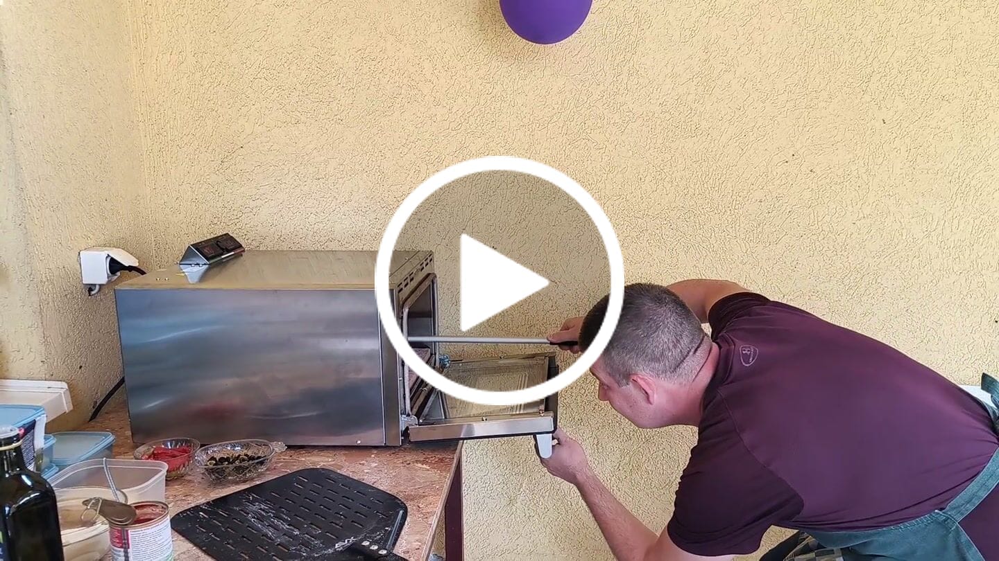 Customer video review of Macte Ovens Nettuno ADVANCED | Forno pizza elettrico