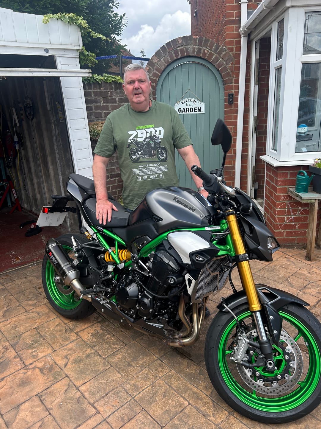 Customer photo review of kawasaki z900 02 T-Shirt