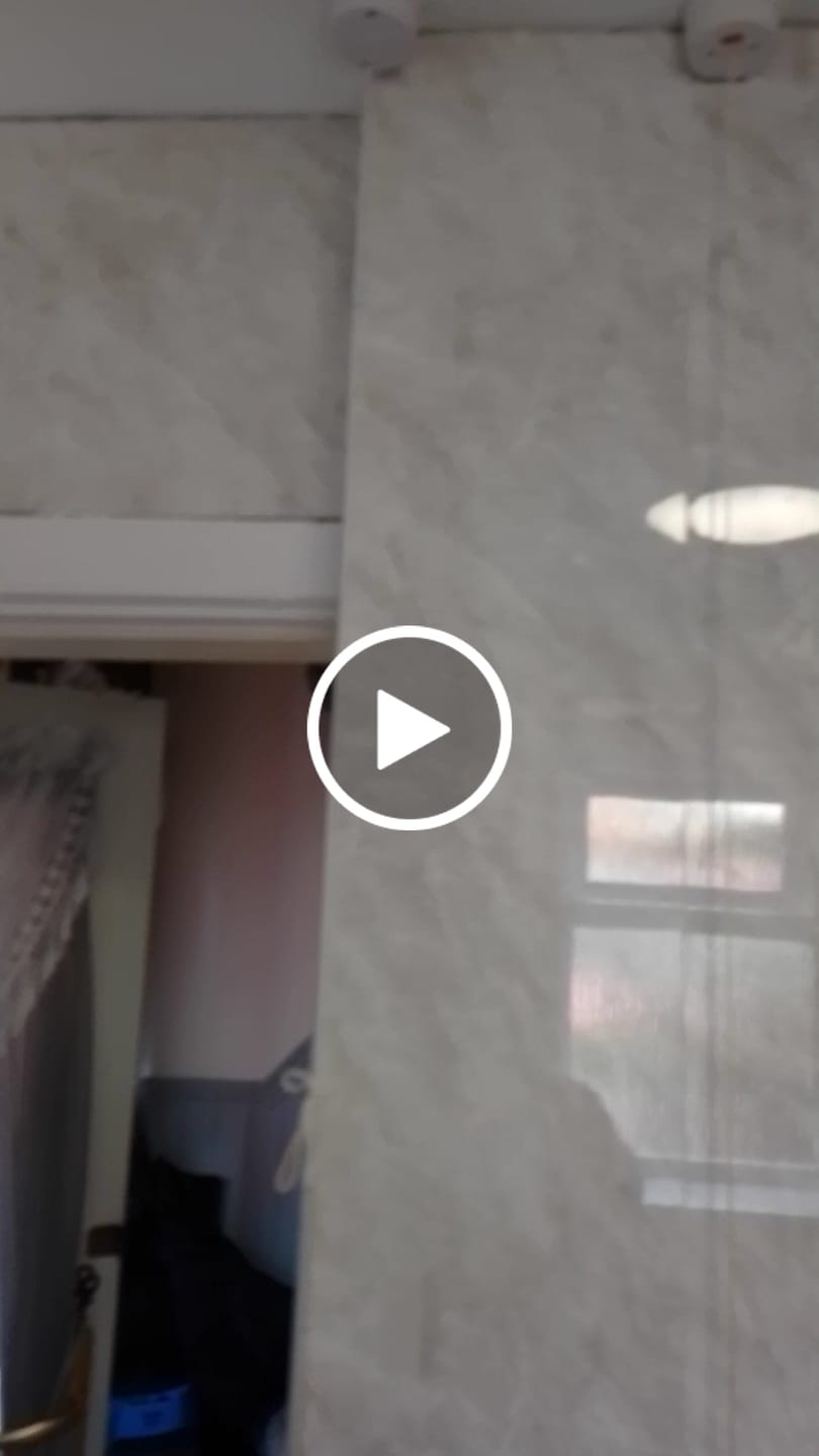 Customer video review of 8mm Storm Grey Marble Bathroom Wall Panel - Pack of 4