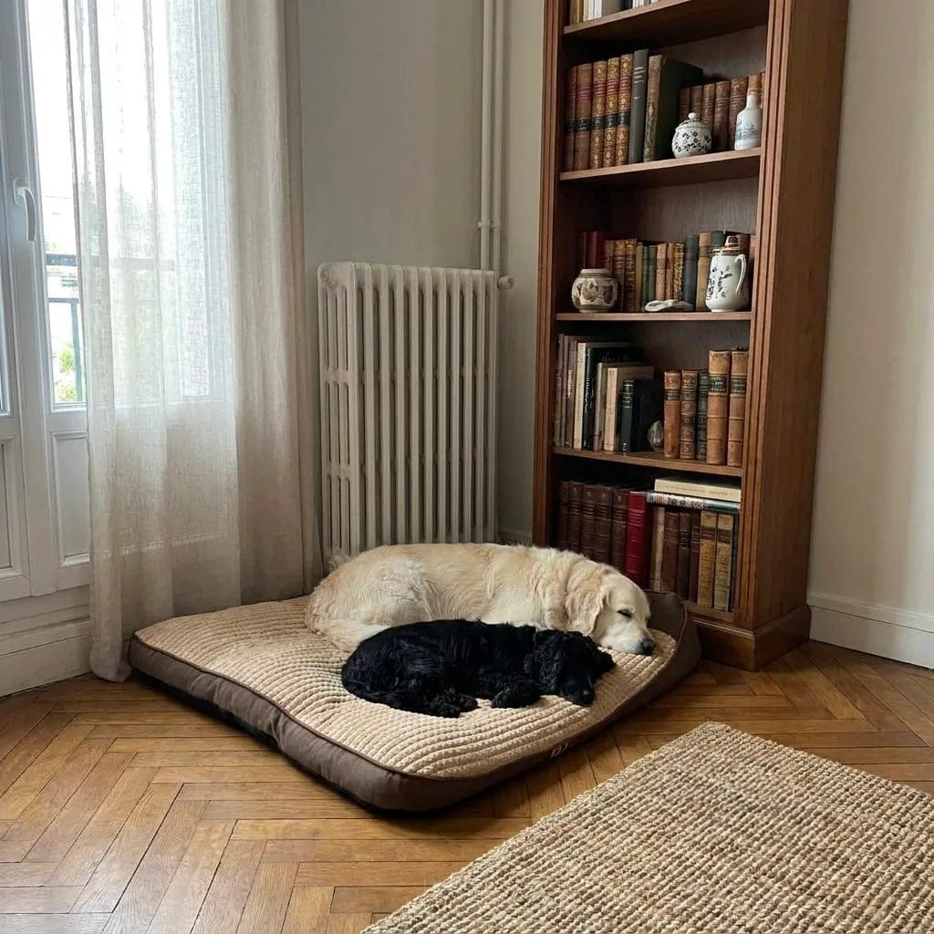 Customer photo review of Lit pour chien orthopédique