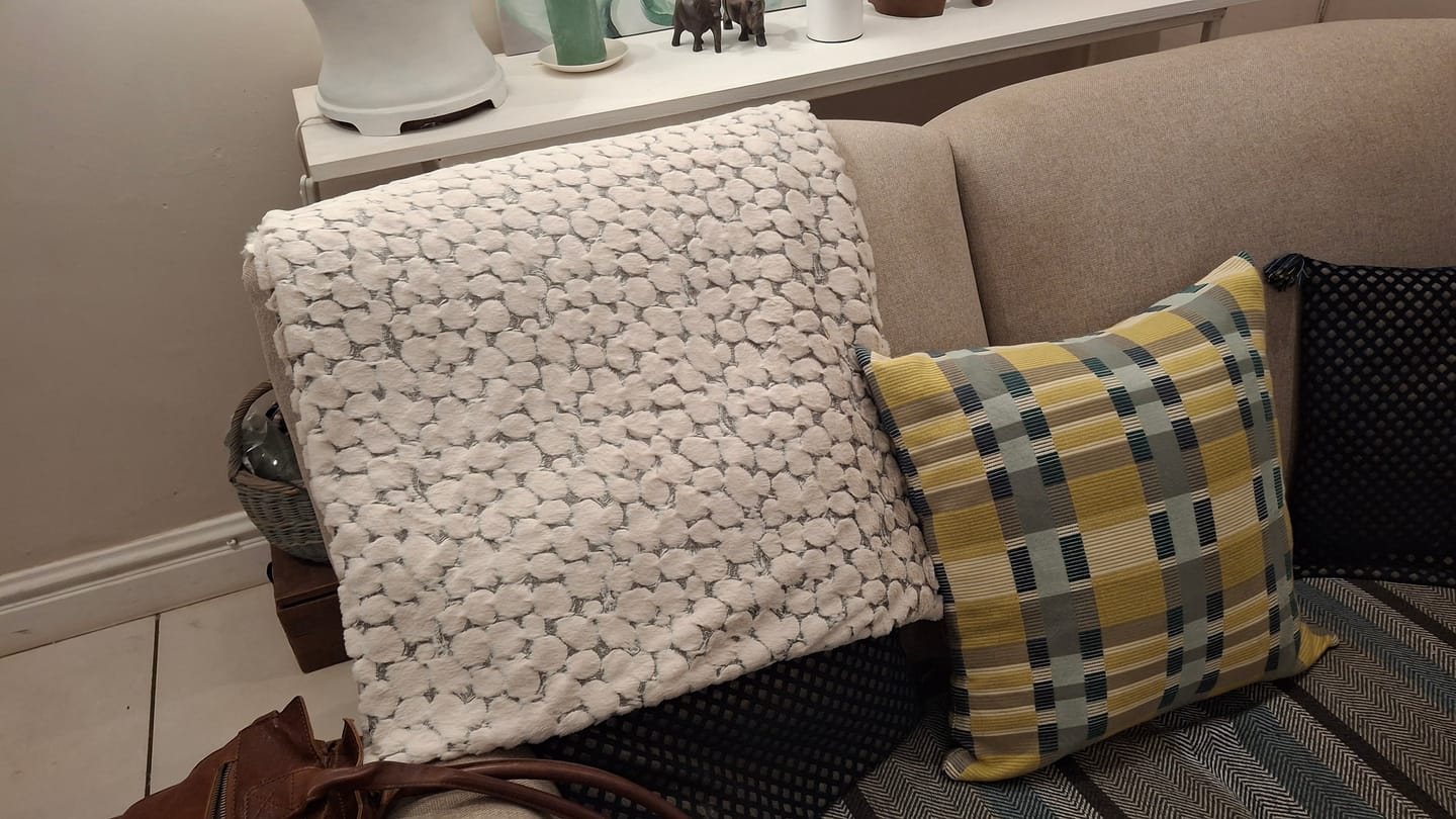 Customer photo review of Luxury Fur Grey - Discontinued