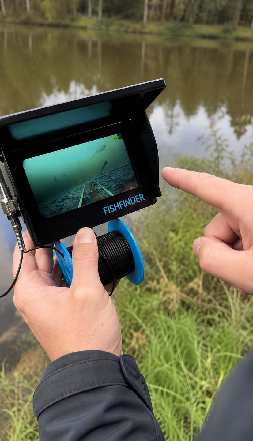 Customer photo review of Fishfinder – Undervanns fiskekamera